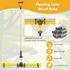 IRONMAX Lake Rake, 36’’ Folding Aluminum Aquatic Weed Rake Weed
