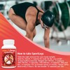 SportLegs Suplemento en Cápsulas, Fórmula para Rutina Deportiva, Botella con