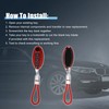 QUARKZMAN Remote Control Key Cover TPU 3 Button for Nissan