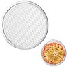 RICISUNG Aluminum Pizza Grate 12 Inch Grate Pizza Pan Pizza