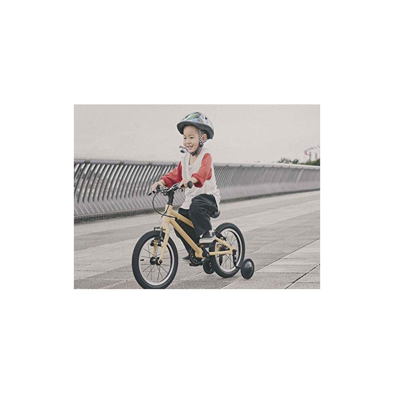 RITEWAY Auxiliary Wheels, Black, 14 Inches, For Kids Bikes, Compatible