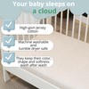 Mommybelly 2 Fitted Sheets Moses 80x40 + Mattress Protector, Beige