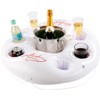 infactory Pool Drink Holder: Inflatable Drink Holder in Lifebuoy Design,