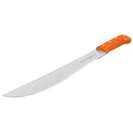 Truper 15884 Tapered Steel Blade Machete with Molded Handle, 16-Inch