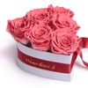 ROSEMARIE SCHULZ Heidelberg Infinity Rose Box Heart Shape with Dedication
