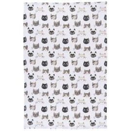 Now Designs Danica Jubilee Dishtowel Cats Meow