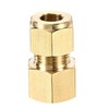 sourcing map Compression Tube Fitting G3/8 Female Thread x 10mm