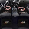 4PCS Universal JDM Mugen Power Racing Fabric Floor Mats Interior