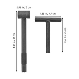 Alipis Motorcycle Valve Screw Wrench Engine Valve Adjustment Tool Motorcycle Scooter Repair Kit