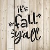 Its Fall Yall Stencil Template for Walls and Crafts -