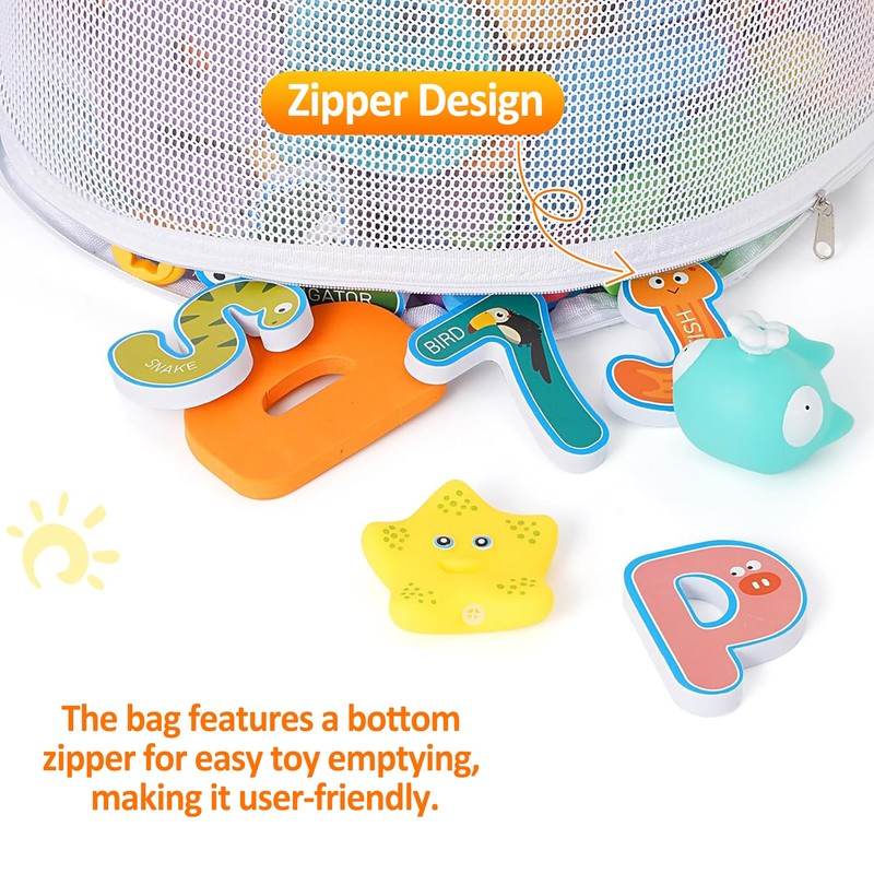 Bath Toy Storage, Bath Toy Storage Corner, Bath Toy Hanging