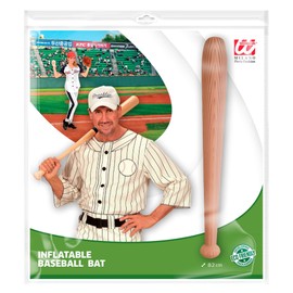 Inflatable Baseball Bat 82cm USA Sport Theme Inflatable Blow-Up Party Decoration for Fancy Dress Accessory