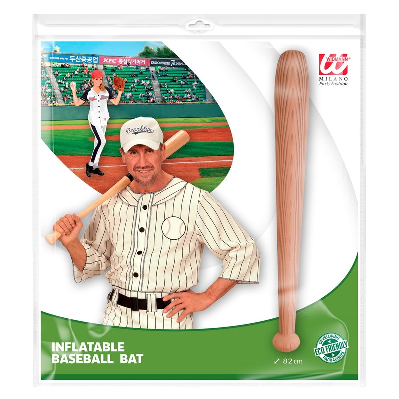 Inflatable Baseball Bat 82cm USA Sport Theme Inflatable Blow-Up Party