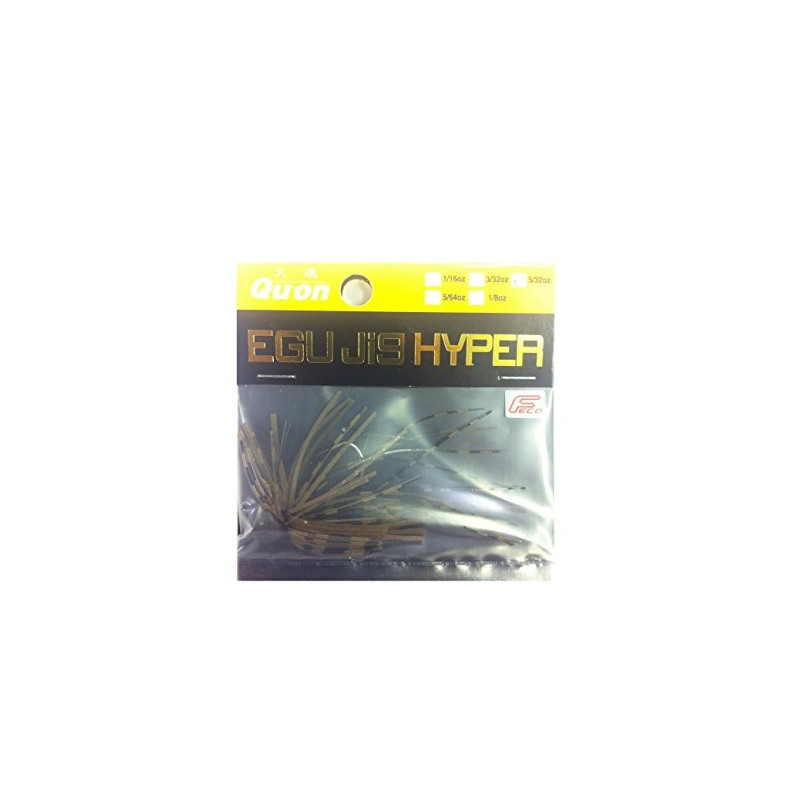 Jackson Rubber Jig Qu-on Exg Jig Hyper 5/32oz E-Confidence 1