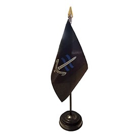 Special Boat Service Military 6" x 4" Flag With Black Base