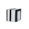 Maul 12 x 12 x 17.5 cm Aluminium Book Ends