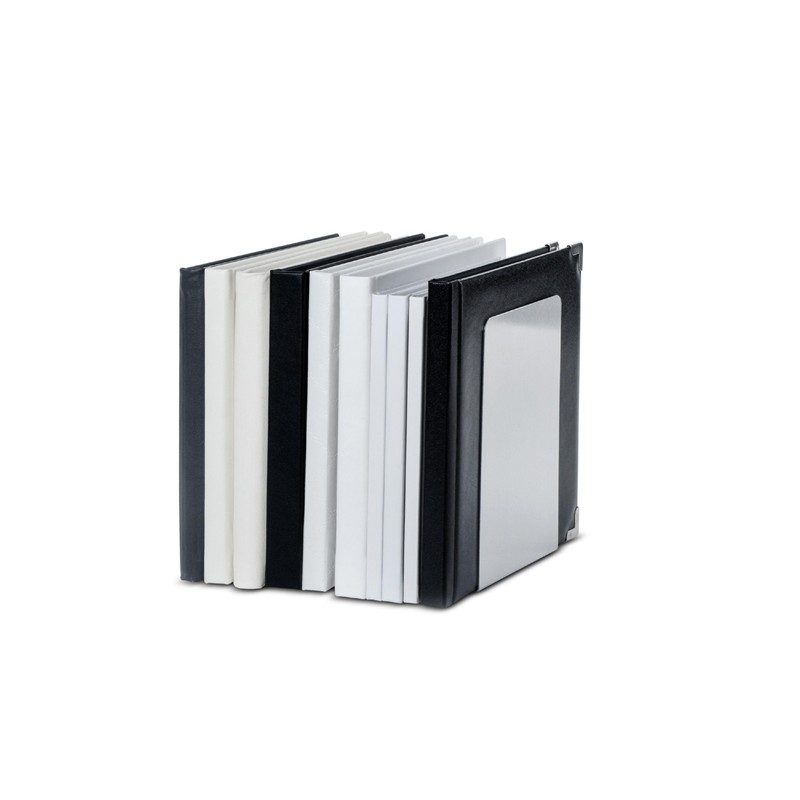 Maul 12 x 12 x 17.5 cm Aluminium Book Ends