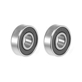 sourcing map 695-2RS Ball Bearings 5 x 13 x 4 mm Double Sealed ABEC-3 Bearings Pack of 2