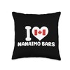 I Love Nanaimo Bars - Canadian Flag Canada Mix Throw