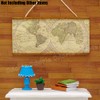Odoria 1/12 Miniature World Map Dollhouse Decoration Accessories