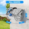 SPECILITE Stainless Steel Garden Hose Reel with 3/8" 100FT Hose