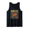 Wheel Life Retro Degu Poster Tank Top