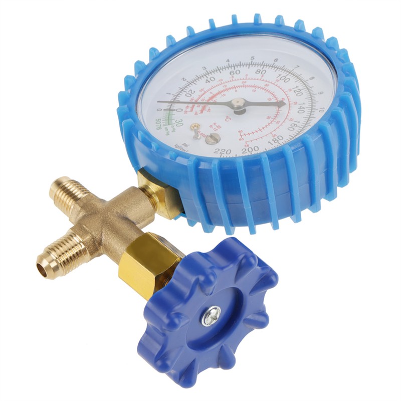 Air Conditioning Refrigerant Recharge Pressure Gauge Manometer Fit for R410A