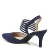 LifeStride Sanya - Zapatos de tacón para Mujer, Azul Marino,