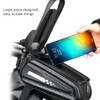 PVC Black Hard Shell Waterproof Performance Touching Screen Bike Bag