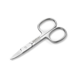 Manicare Extra Strong Nail Scissors, Precision Blades, Quality Surgical Grade Japanese Stainless Steel, Trimming Of Tough Nails, Long Lasting Sharp Scissors, Manicure And Pedicure, Large Finger Holes