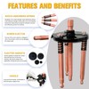 YATOINTO 36-in-1 Bearing Puller Kit,Blind Hole Bearing Puller,Gear Puller Set