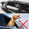 Window Pet Gate Extendable Car Window Ventilation Safeguard Mesh Security