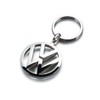 Volkswagen Volkswagen Metal Key Chain Keyring Fob Silver