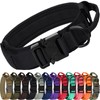 Joytale Tactical Dog Collar with Handle, Adjustable Heavy Duty Military