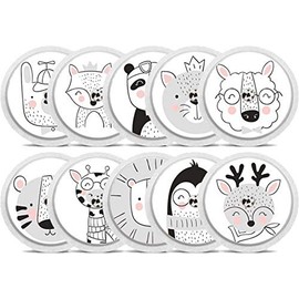 Diasticker® - Sticker for Freestyle Libre 2 Sensor - Set of 10 "Little Friends"