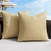MIULEE Pack of 2 Outdoor Throw Pillow Covers Decorative Farmhouse