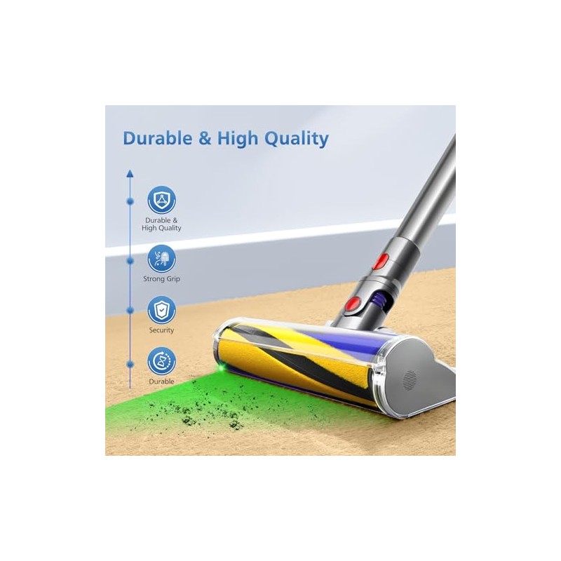 Brush Roller Replacement Compatible with Dyson V12 V15 Detect Slim