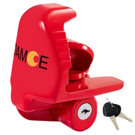 OAMCE - Cerraduras de enganche de remolque universal con 2 llaves para acopladores de 1-7/8 pulgadas, 2 pulgadas y 2-5/16 pulgadas para camiones, remolques, barco y RV