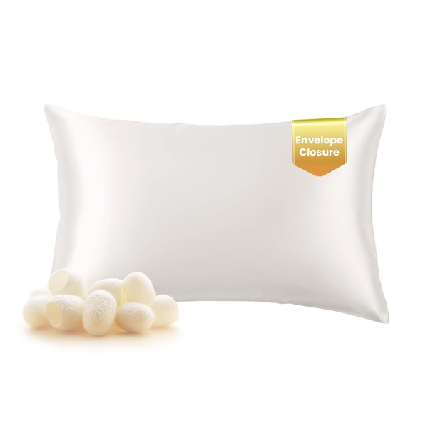 THXSILK 100% Natural Mulberry Silk Pillowcase for Hair and Skin