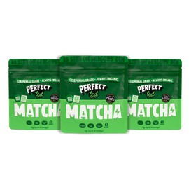 Perfect Ted Matcha Powder | 3x30g (90g)| Ceremonial Grade |Organic Ceremonial Grade | Japanese Matcha Tea Powder |