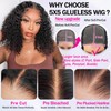 Wear and Go Glueless Wigs Human Hair Pre Plucked Deep