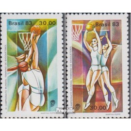 X5 Collection Brasilien 1974 1975 (Complete Ausg.) 83 Basketball World Championship The Women (Stamps for Collectors) Basketball/Volleyball/Handball