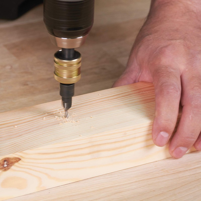 Trend Snappy 9.5mm TCT Countersink with Adjustable 4mm HSS Drill,