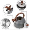 Whistling Kettle, 2.5 L Stainless Steel Kettle, Tea Kettle, Induction,