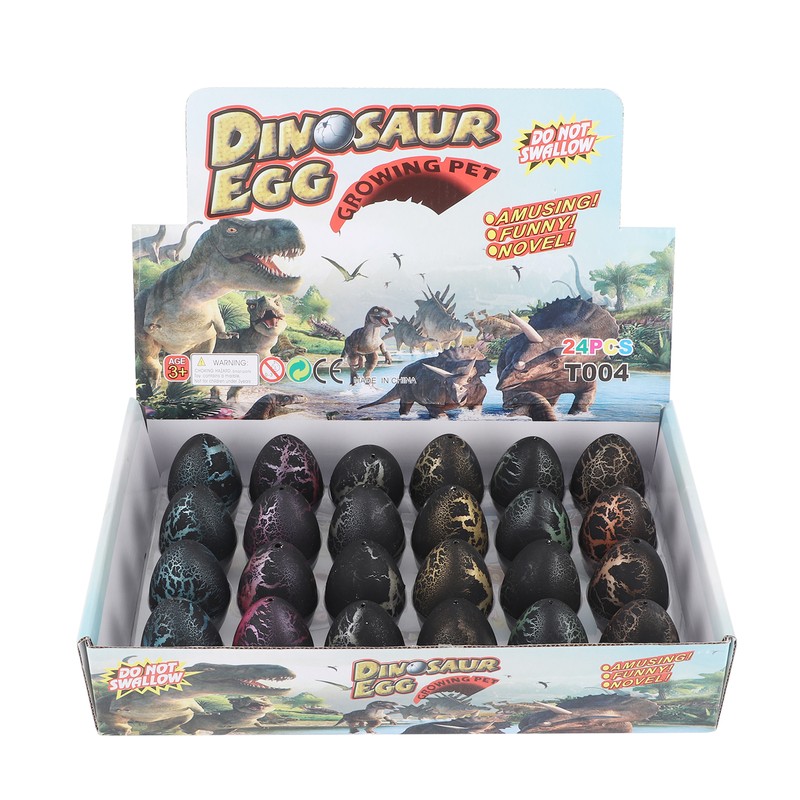 24pcs Growing Dinosaur Toy Easter Dinosaur Eggs Grow in Water