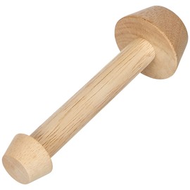 Ibili Törtchen-Stößel Moka 21 cm aus Holz, braun, 21 x 6.8 x 6.8 cm