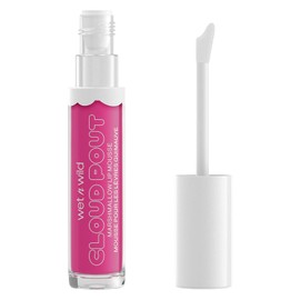 Wet n Wild Cloud Pout Lip Mousse Cream Lipstick Pink, Candy Wasted, Marshmallow, 0.1 Ounce
