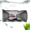 Trampa para Peces y Cangrejos Plegable con Cebo y Hundimiento