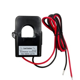 Transformador de sensor de corriente CA, sensor de bobina de transformador de corriente central para medidor de energía de 100 A A