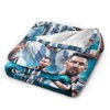 Soccer Blanket, Gifts for Boys Girls Soccer Lovers, Machine Washable